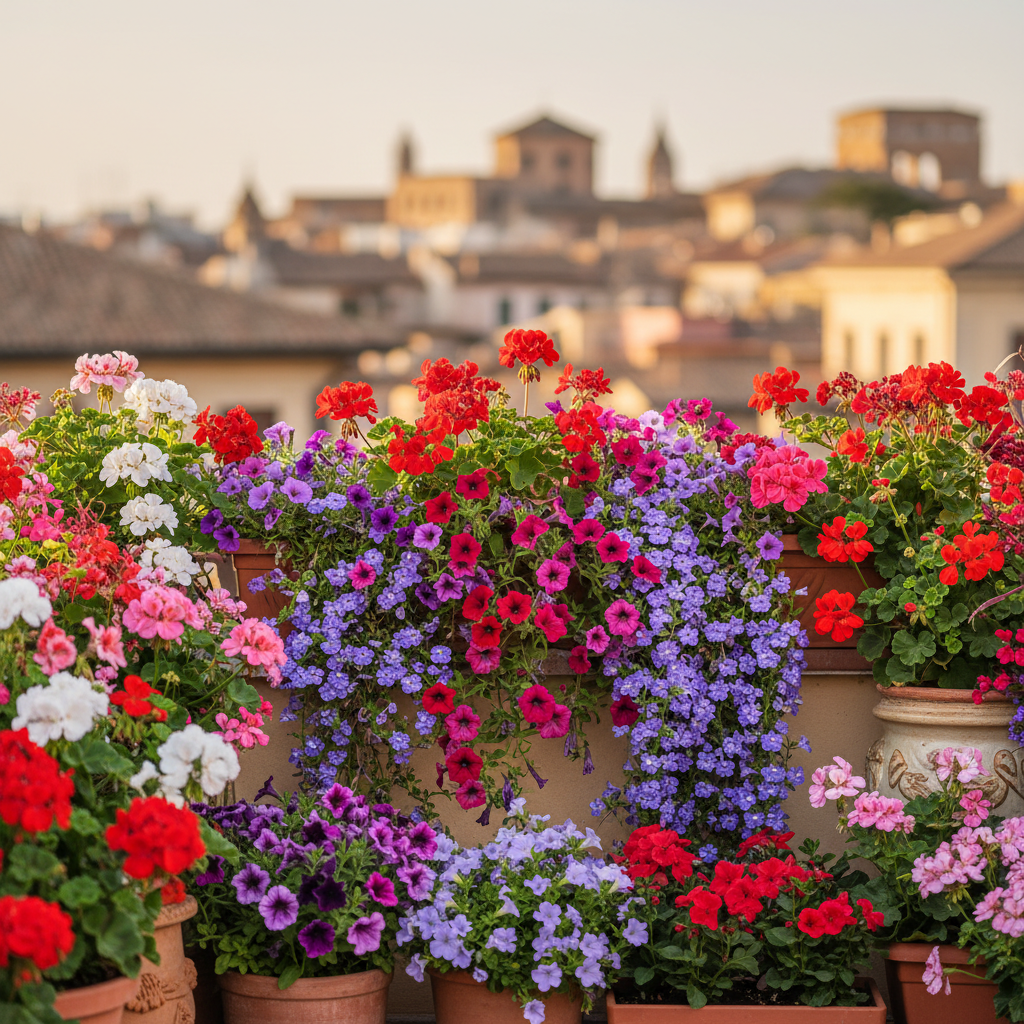 Terrazzo in Fiore: Le 7 Piante di Primavera Che Non Possono Mancare