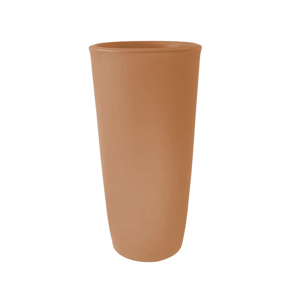 vaso tera alto di forma tonda e conico 