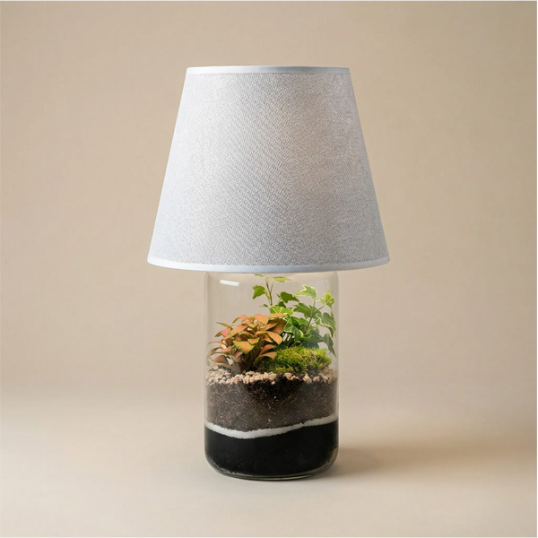 Terrarium Lamparium Aurora - Bianco - Bianco