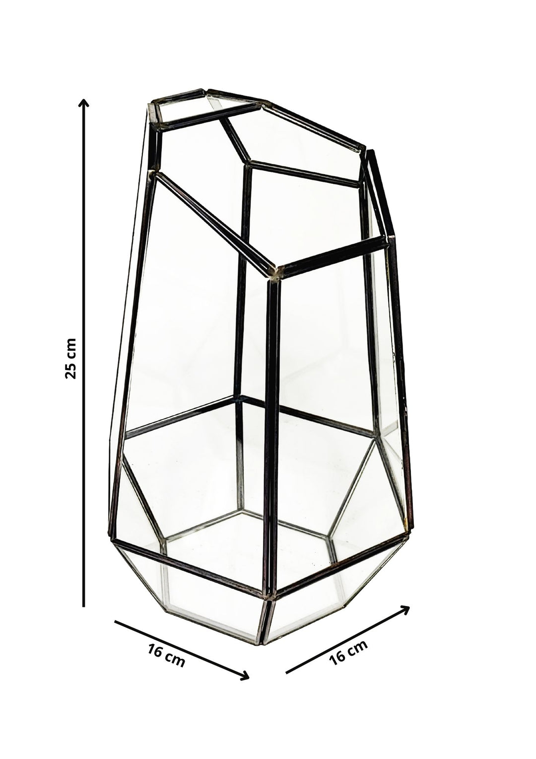 Terrarium geometrico Universo di Vetro 2TR067