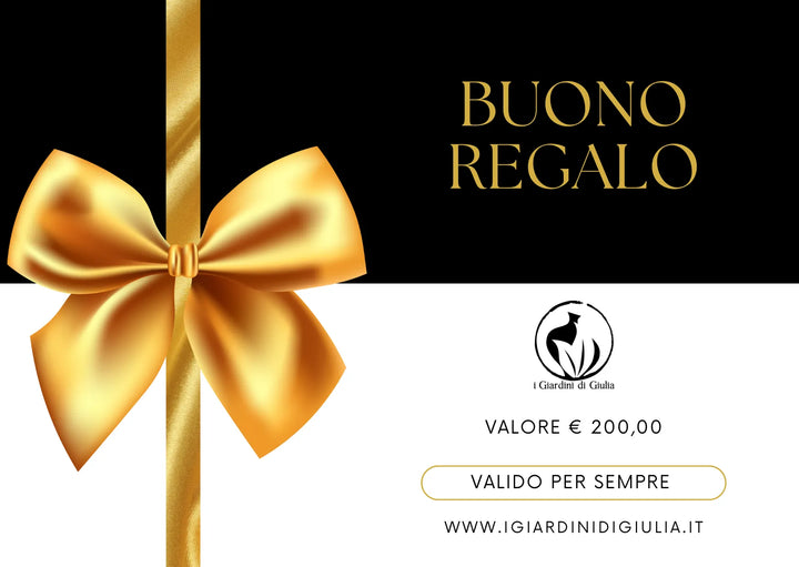 Buono regalo de "i Giardini di Giulia" - i Giardini di Giulia 