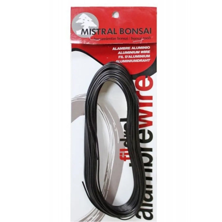 Filo alluminio Mistral da 1.5 mm per bonsai – vista frontale confezione
