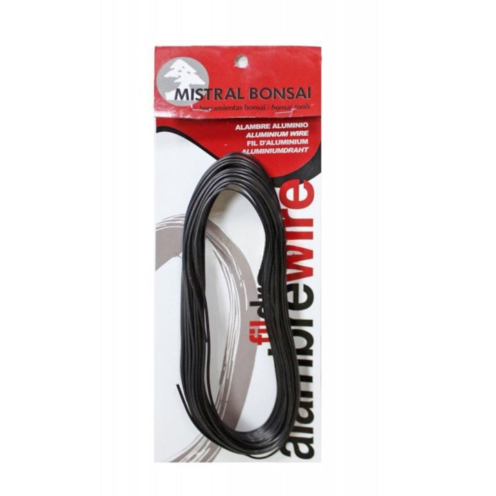 Filo alluminio Mistral da 2,5 mm per bonsai – vista frontale confezione
