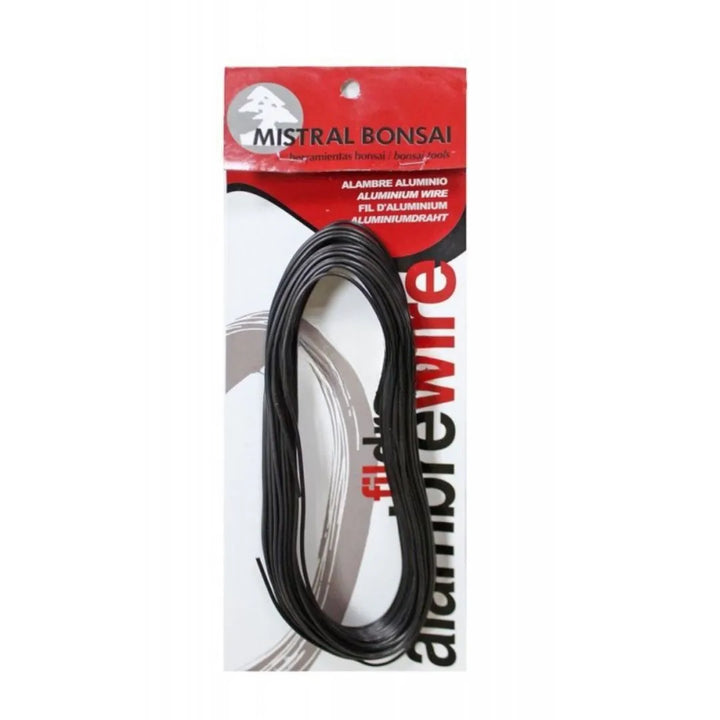 Filo alluminio Mistral da 2,5 mm per bonsai – vista frontale confezione
