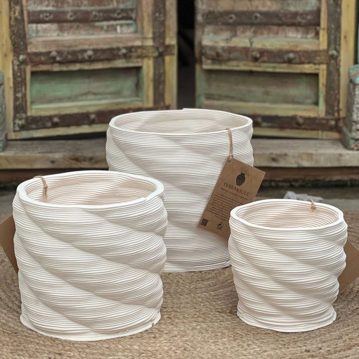 Vasi artigianali Calipso in argilla