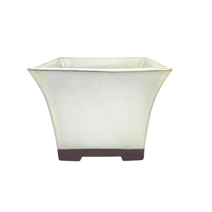 Set vasi per bonsai a cascata realizzati in ceramica smaltata giapponese, ideali per piante Kengai