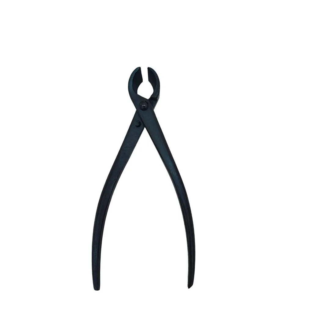  Tronchese concava in metallo nero per bonsai, ideale per tagli netti