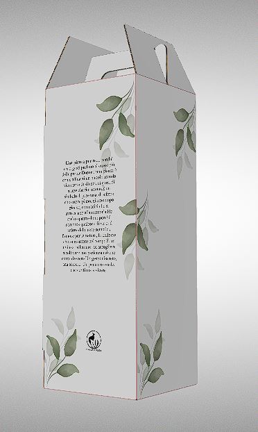 Scatola con Finestra | Packaging Rigido 38x 14 cm - i Giardini di Giulia  