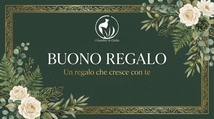 Buono Regalo dei giardini di Giulia elegante con motivi floreali 