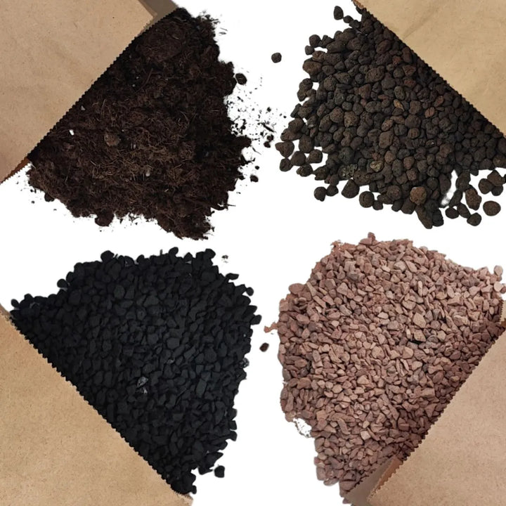 Kit Terrarium Piccolo 23×12Ø cm – Senza Piante | Made in Italy