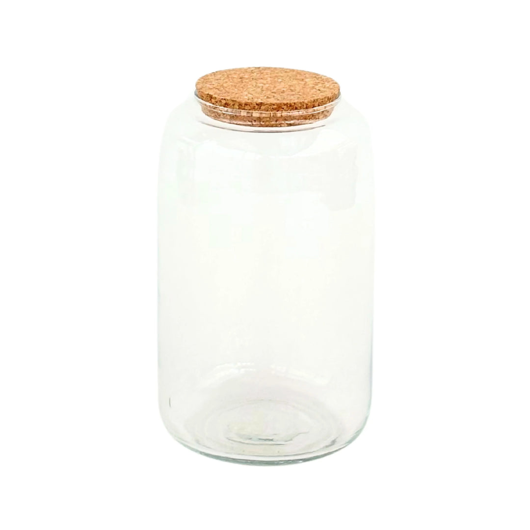 Contenitore Piccolo in Vetro Soffiato per Terrarium - i Giardini di Giulia