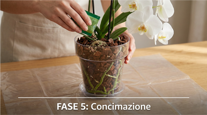 Kit rinvaso completo per orchidee