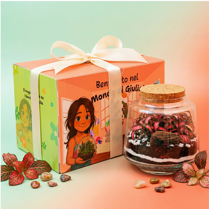 Il Kit Terrarium "Il Mondo di Giulia"