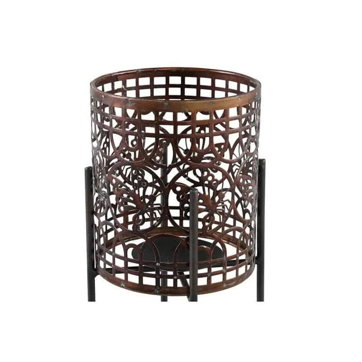 Lanterne Zabelle in rame PTMD su supporto - i Giardini di Giulia