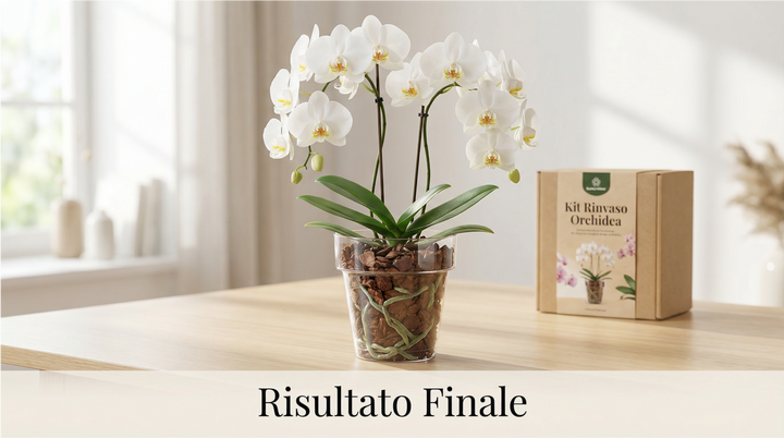 Kit rinvaso completo per orchidee