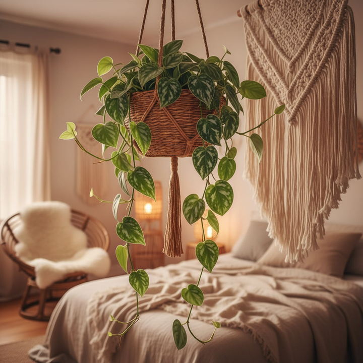 Scindapsus Pictus in camera bohémien