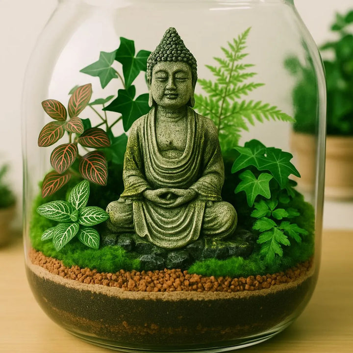 Buda in resina - i Giardini di Giulia  