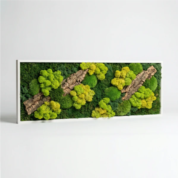 Quadro rettangolare verticale 90x30 cm - esempio di installazione in ambiente moderno