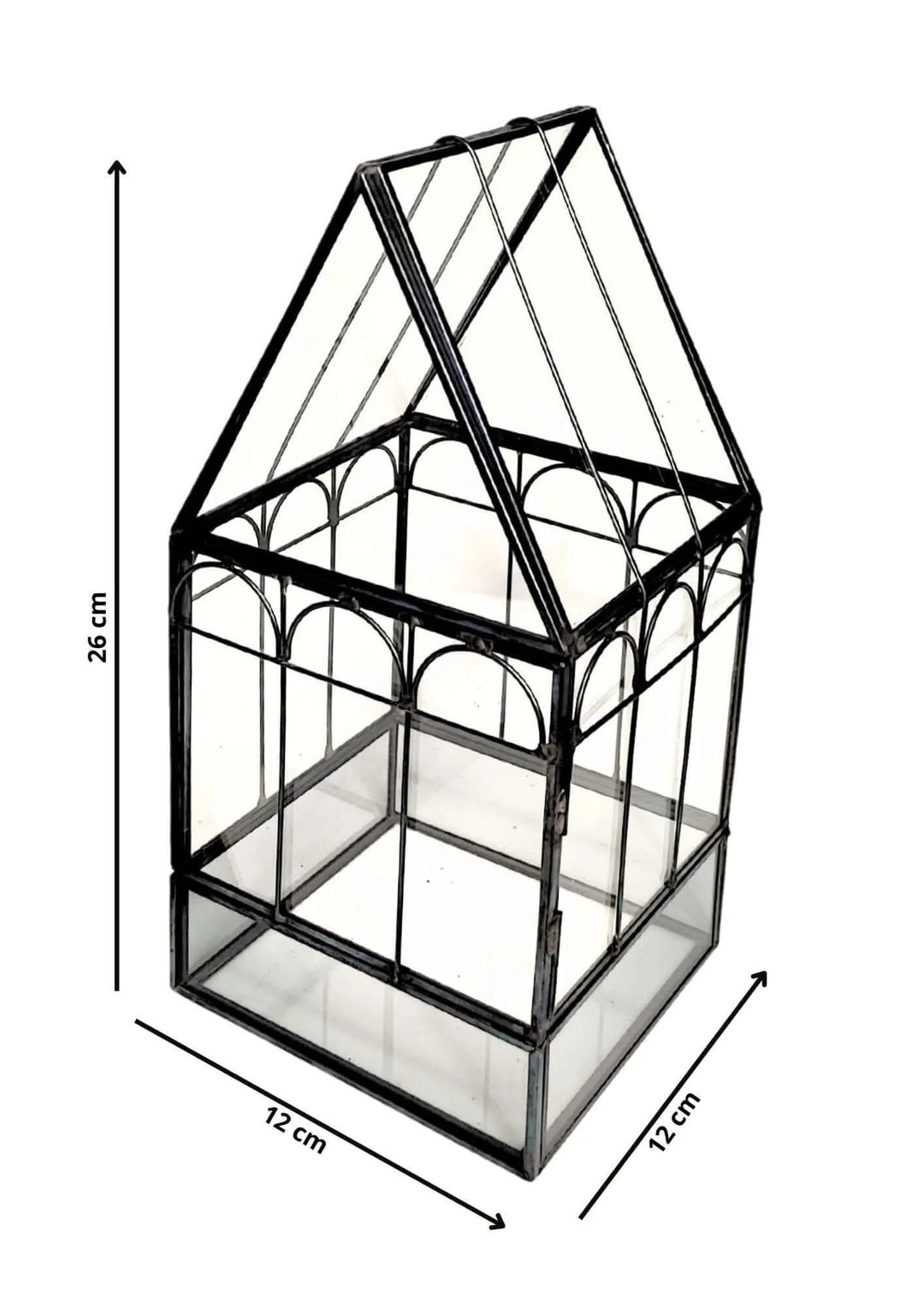 Terrarium geometrico Rifugio di Cristallo 2TR063 - i Giardini di Giulia